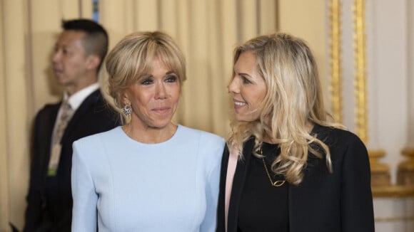 PHOTOS Brigitte Macron complice avec sa fille Laurence Auzière : tendres échanges lors du dîner d'Etat pour Xi Jinping