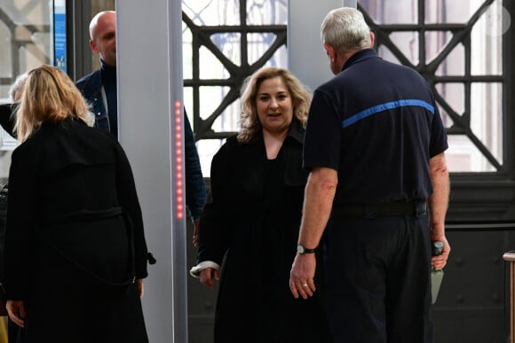 Marilou Berry - Arrivées au procès en diffamation de Coline Berry envers Jeane Manson au tribunal de Lyon. Le 7 mai 2024