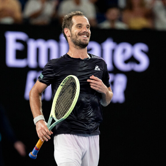 Richard Gasquet - 2024 Australian Open au Melbourne Park de Melbourne le 16 janvier 2024.