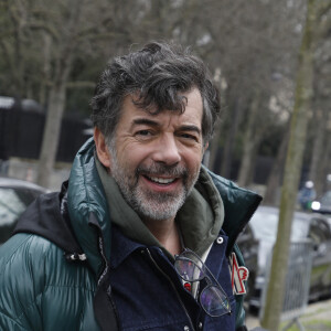 Stéphane Plaza - Arrivées des invités à l'enregistrement de l'émission "Vivement Dimanche" au Studio Gabriel à Paris, France, le 3 mars 2022. L'émission sera diffusée le 13 mars 2022. 