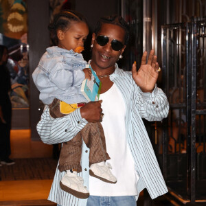 Rihanna et son compagnon Asap Rocky fêtent le 2ème anniversaire de leur fils Rza au musée Color Factory à New York, le 11 mai 2024. Le couple a également un deuxième enfant, Riot Rose, âgé de 9 mois.