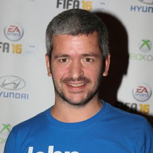 Grégoire (Grégoire Boissenot) - Soirée de lancement du jeu vidéo "FIFA 2016" au Faust à Paris, le 21 septembre 2015.