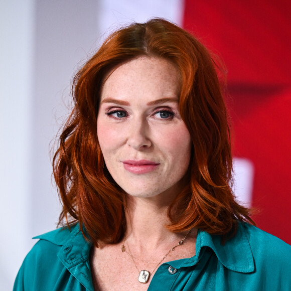 Exclusif - Audrey Fleurot - Enregistrement de l'émission "Vivement Dimanche" au Studio Gabriel, présentée par M.Drucker et diffusée sur France 3 le 24 septembre © Guillaume Gaffiot / Bestimage