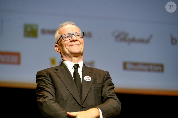 Thierry Frémaux - Cérémonie de remise du Prix Lumière à W.Wenders à l'occasion de la 15ème Edition du Festival Lumière de Lyon. Le 20 octobre 2023 © Sandrine Thesillat / Panoramic / Bestimage 