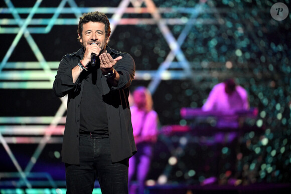 Exclusif - Patrick Bruel - Enregistrement de l'émission de télévision "Le Grand Concert des Régions : Ici c'est Aix en Provence", à l'Arena du Pays d'Aix, présentée par L.Luyat et L.Thilleman, et diffusée le 17 mai sur France 3. Le 30 avril 2024. © Bruno Bebert-Jack Tribeca / Bestimage Ce programme est le nouveau rendez-vous événement de France 3. Pour sa première édition, le show s'est installé à Aix-en-Provence. Les artistes de renommée nationale ayant un lien avec le Sud seront en duo sur scène avec des talents émergeants "made in South of France". C'est aussi l'occasion de célébrer le passage de la flamme et les Jeux Olympiques dans le Sud avec des séquences inédites. 