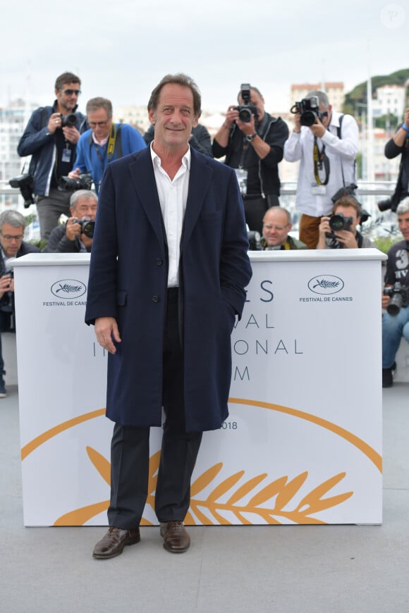 Vincent Lindon - Photocall du film "En Guerre" lors du 71ème Festival International du Film de Cannes, le 16 mai 2018. © Giancarlo Gorassini/Bestimage