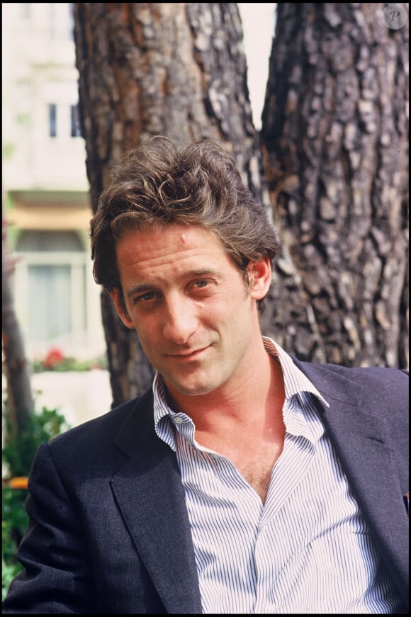 Dès les années 1980, il se rend sur la Croisette
Vincent Lindon au Festival de Cannes en 1987