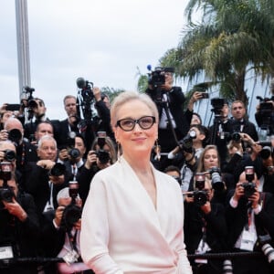Meryl Streep - Montée des marches du film " Le deuxième acte " pour la cérémonie d'ouverture du 77ème Festival International du Film de Cannes, au Palais des Festivals à Cannes. Le 14 mai 2024 © Olivier Borde / Bestimage 