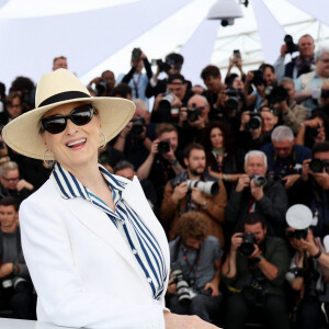 Photocall de Meryl Streep, Palme d'Or d'Honneur, lors du 77ème Festival International du Film de Cannes (14 - 25 mai 2024), le 14 mai 2024. © Jacovides-Moreau/Bestimage 