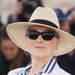 Photocall de Meryl Streep, Palme d'Or d'Honneur, lors du 77ème Festival International du Film de Cannes (14 - 25 mai 2024), le 14 mai 2024. © Jacovides-Moreau/Bestimage 