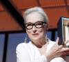 Meryl Streep recevant sa Palme d'Or d'honneur lors du 77e Festival de Cannes le 14 mai 2024. Photo by David NIVIERE/ABACAPRESS.COM