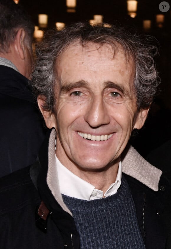 Exclusif - Alain Prost - People dans les loges lors du huitième de finale aller de la Ligue des champions entre le PSG et le Real Madrid au Parc des Princes à Paris le 15 février 2022. © Rachid Bellak/Bestimage