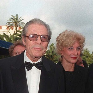 Et était aussi la fille de Marcello Mastroianni. 
Marcello Mastroianni et Chiara Mastroianni - Festival de Cannes 1996