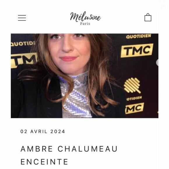 Sur son compte Instagram, elle s'est insurgée d'apprendre que des rumeurs de grossesse la concernant circulent.
Ambre Chalumeau, chroniqueuse cutlure dans "Quotidien"