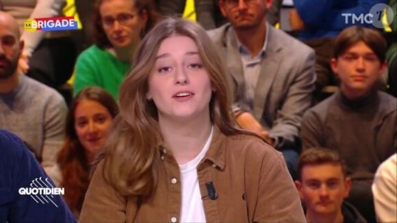 Ambre Chalumeau, chroniqueuse cutlure dans "Quotidien"