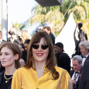 Agathe Bonitzer, Valérie Donzelli, Frédéric Sojcher - Montée des marches du film " Kinds of Kindness " lors du 77ème Festival International du Film de Cannes, au Palais des Festivals à Cannes. Le 17 mai 2024 © Olivier Borde / Bestimage