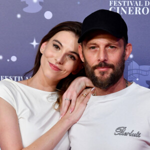 Une union civile qui s'est déroulée à Ploërmel dans le Morbihan.
Nicolas Duvauchelle et sa compagne Chloé Roy - 3ème soirée de la 5ème édition du festival CinéRoman au cinéma Pathé Gare du Sud à Nice. © Bruno Bebert/Bestimage