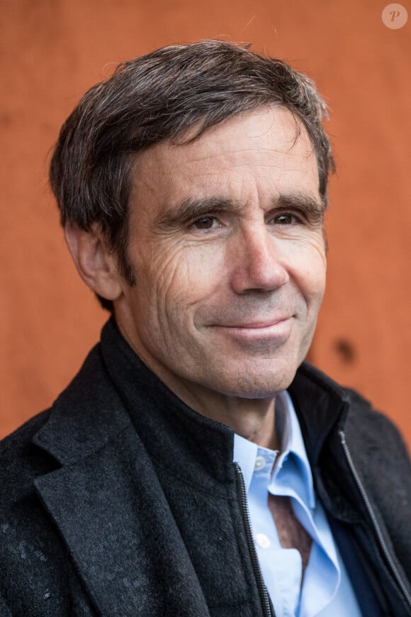 David Pujadas au village lors des internationaux de tennis de Roland Garros à Paris, France, le 5 juin 2019. © Jacovides-Moreau / Bestimage