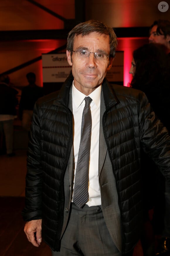 David Pujadas - Personnalités à la soirée d'anniversaire du site d'informations Atlantico au café Campana au musée d'Orsay à Paris. Le 24 mai 2016 © Dominique Jacovides / Bestimage