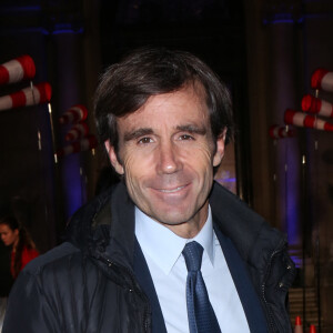 Et n'hésite pas à conseiller ses enfants.
David Pujadas - Soiree des 80 ans d'Air France a l'hotel Salomon de Rostchild a Paris le 7 octobre 2013.