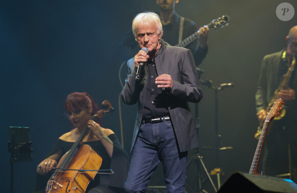 Dave - Dave célèbre son 80ème anniversaire sur la scène de Grand Rex à Paris le 21 mai 2024. Dave a enthousiasmé le public durant plus de deux heures, pour son concert anniversaire. © Coadic Guirec/Bestimage