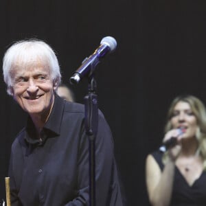 Dave - Dave célèbre son 80ème anniversaire sur la scène de Grand Rex à Paris le 21 mai 2024. Dave a enthousiasmé le public durant plus de deux heures, pour son concert anniversaire. © Coadic Guirec/Bestimage