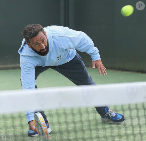 Semi-Exclusif : Tournoi de Padel des personnalités au Lagardere Paris Racing en présence de Cyril Hanouna à Paris le 17 mai 2024. © Jonathan Rebboah / Panoramic / Bestimage  