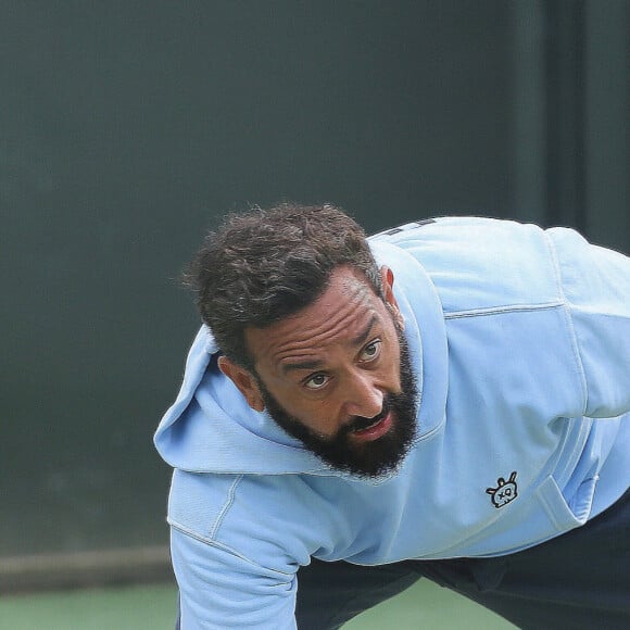 Semi-Exclusif : Tournoi de Padel des personnalités au Lagardere Paris Racing en présence de Cyril Hanouna à Paris le 17 mai 2024. © Jonathan Rebboah / Panoramic / Bestimage  