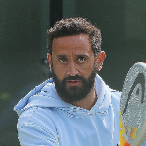 Semi-Exclusif : Tournoi de Padel des personnalités au Lagardere Paris Racing en présence de Cyril Hanouna à Paris le 17 mai 2024. © Jonathan Rebboah / Panoramic / Bestimage  