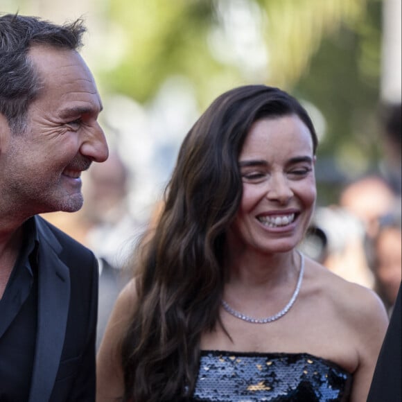 Gilles Lellouche, François Civil, Élodie Bouchez - Montée des marches du film " L'amour ouf " lors du 77ème Festival International du Film de Cannes, au Palais des Festivals à Cannes. Le 23 mai 2024 © Olivier Borde / Bestimage 