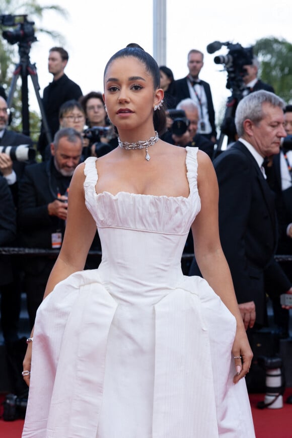 Léna Situations (Lena Mahfouf) - Montée des marches du film « La plus précieuse des marchandises » lors du 77ème Festival International du Film de Cannes, au Palais des Festivals à Cannes. Le 24 mai 2024 © Olivier Borde / Bestimage  Red carpet of the movie « The most precious of cargoes » during the 77th Cannes International Film Festival at the Palais des Festivals in Cannes, France. On may 24th 2024