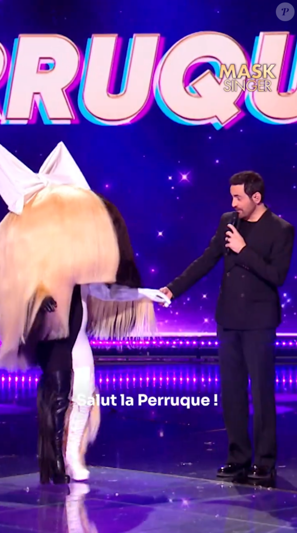 La perruque, "Mask Singer", TF1.