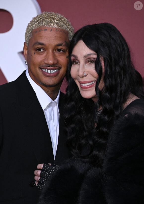 Alexander Edwards et Cher arrivent au Gala 2024 de l'amfAR à Cannes, le 23 mai 2024. Doug Peters/EMPICS