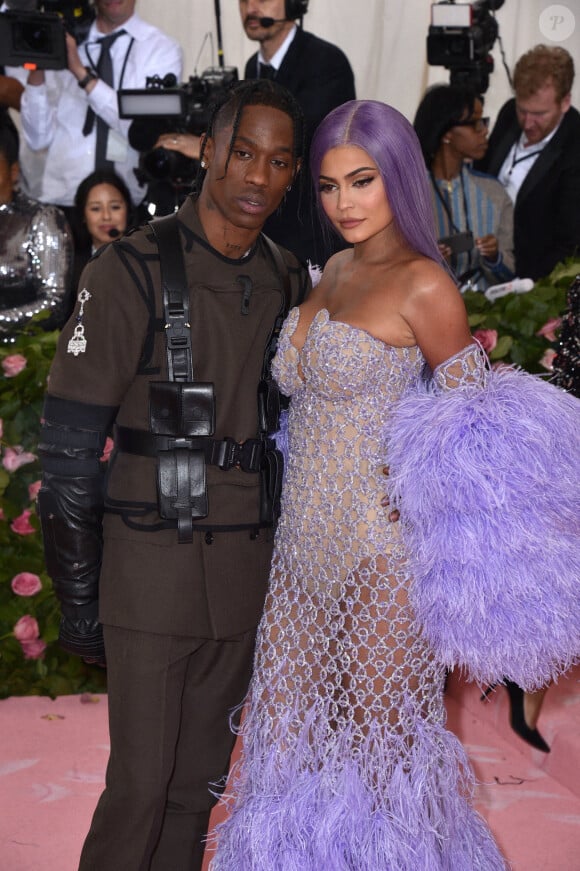 Kylie Jenner et Travis Scott assistent au Met Gala Celebrating Camp : Notes On Fashion au Metropolitan Museum of Art à New York, le 6 mai 2024. Lionel Hahn/ABACAPRESS.COM