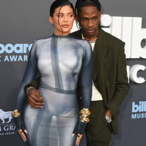 Kylie Jenner et Travis Scott assistent aux 2022 Billboard Music Awards au MGM Grand Garden Arena le 15 mai 2022 à Las Vegas. Flanigan/imageSPACE/SPUS/ABACAPRESS.COM