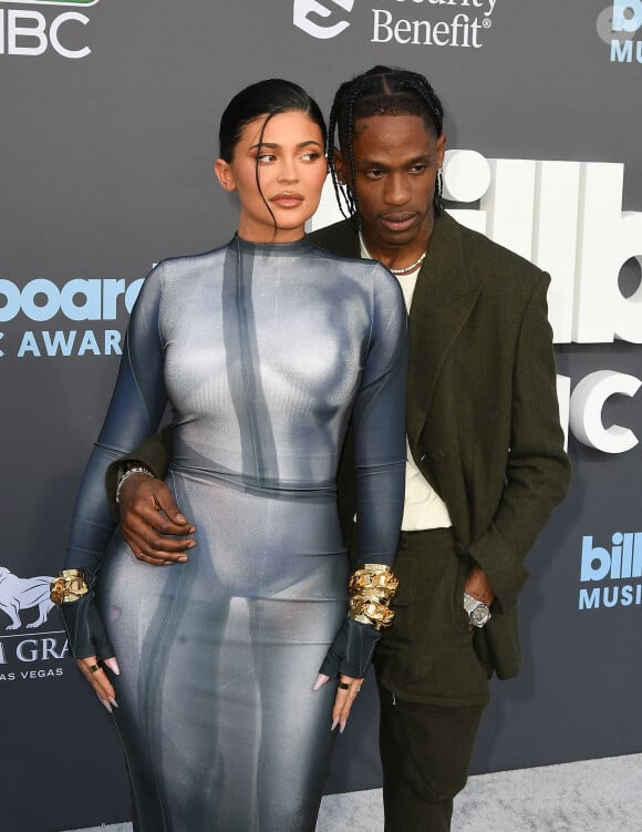 Kylie Jenner et Travis Scott assistent aux 2022 Billboard Music Awards au MGM Grand Garden Arena le 15 mai 2022 à Las Vegas. Flanigan/imageSPACE/SPUS/ABACAPRESS.COM