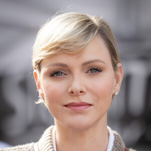 Charlene de Monaco a été mise à l'honneur
La princesse Charlène de Monaco assiste à l'arrivée de la 10ème édition de la randonnée cycliste caritative St Tropez à Monaco organisée par le COCC (Champagne & Oyster Cycling Club of Monaco) au profit de la Princesse Charlène de Monaco. © Olivier Huitel / Pool Monaco / Bestimage
