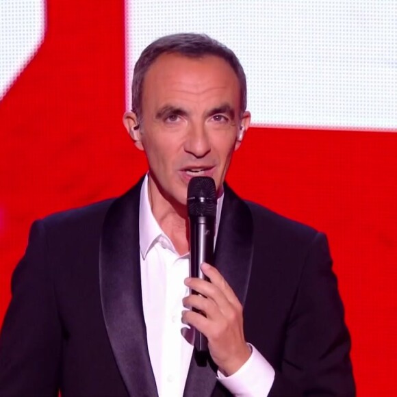 Nikos Aliagas sur le plateau de "The Voice 2024"