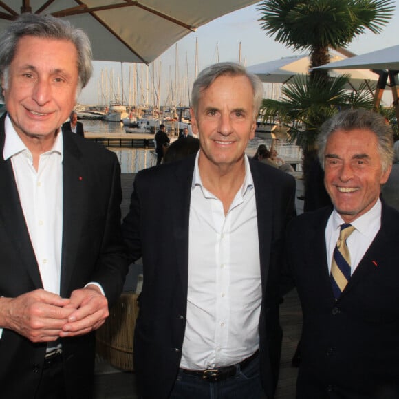 Exclusif - Patrick De Carolis, Bernard de La Villardière et Gérard Holtz - Remise du 27ème Prix François Chalais à la maison France télévision x Brut lors du 76ème Festival International du Film de Cannes, France le 26 Mai 2023