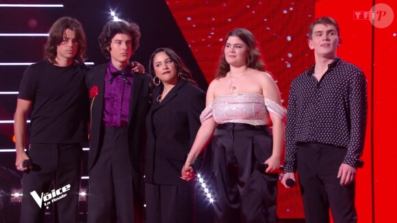 Finale de la saison 13 de "The Voice" sur TF1 le 25 mai 2024.