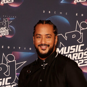 Slimane au photocall de la 25ème cérémonie des "NRJ Music Awards (NMA)" au palais des Festivals et des Congrès de Cannes, France, le 10 novembre 2023. © Dominique Jacovides/Bestimage 