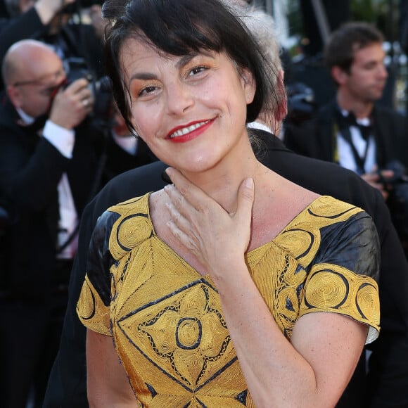 La chanteuse Lio - Montee des marches du film "Nebraska" lors du 66eme festival du film de Cannes. Le 23 mai 2013