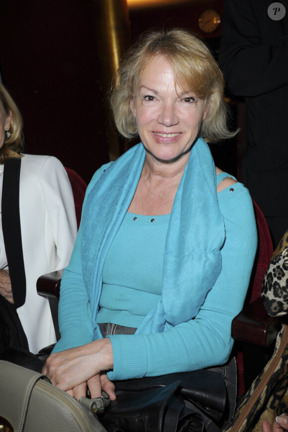 Brigitte Lahaie au Theatre des Mathurins à Paris le 15 mai 2013.