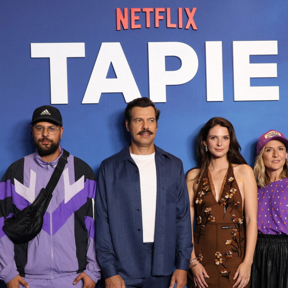 D'ailleurs, Tapie, la série dans laquelle il a joué a gagné un BAFTA ! 
Patrick d'Assumçao, Hakim Jemili, Laurent Lafitte, Joséphine Japy, Camille Chamoux et Ophélia Kolb - Avant-première Netflix de la série "Tapie" à l'UGC Normandie Paris le 11 septembre 2023. © Coadic Guirec/Bestimage