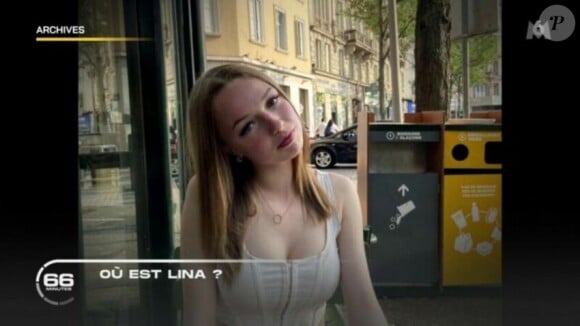 Capture d'écran de "Chroniques criminelles" sur TFX, consacré à la disparition de Lina.
