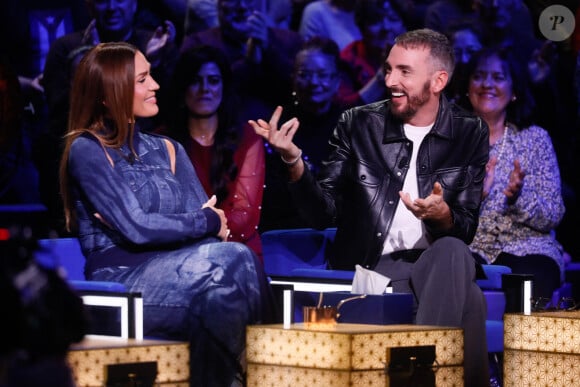 Exclusif - Vitaa, Christophe Willem - Enregistrement de l'émission "La boîte à secrets N°18" à Paris, présentée par Faustine Bollaert et diffusée le 12 janvier 2024 sur France 3 © Christophe Clovis / Bestimage