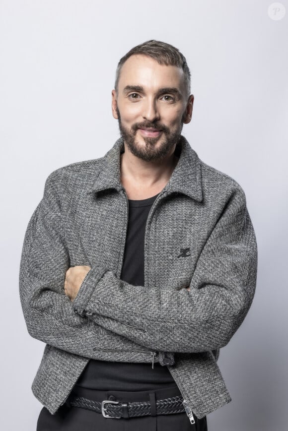 Exclusif - No Web - No Tabloids - Christophe Willem - Studio - Enregistrement de la 2ème partie de soirée de l'émission "La chanson secrète N°12", présentée par N.Aliagas et diffusée le 1er décembre sur TF1 © Guillaume Gaffiot-Cyril Moreau / Bestimage