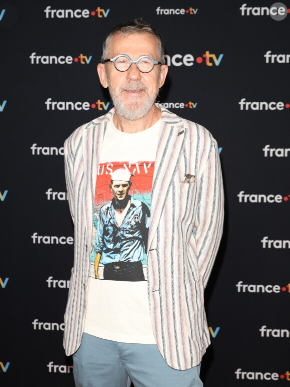 Jamy Gourmaud au photocall pour la conférence de presse de rentrée de France TV à la Grande Halle de la Villette à Paris, France, le 11 juillet 2023. © Coadic Guirec/Bestimage