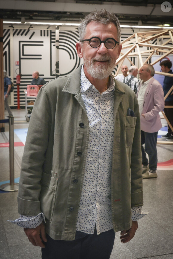 Exclusif - Jamy Gourmaud lors de l'inauguration du 20ème Forum International Météo et Climat à Paris, France, le 6 octobre 2023. © Jack Tribeca/Bestimage 