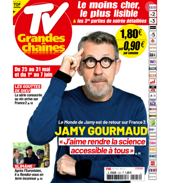 En interview, il fait de rares confidences sur sa famille.
Magazine "TV Grandes Chaînes"